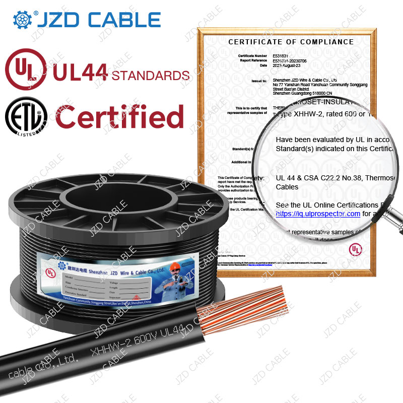 建圳達 XHHW-2 單芯線 | 600V 交聯聚乙烯銅芯線 | 90℃干濕環境專用?