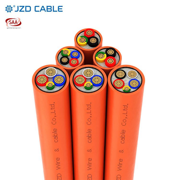 ??澳標(biāo)SAA認(rèn)證 XLPE絕緣圓形橙色電力電纜? 澳洲工程專用電纜